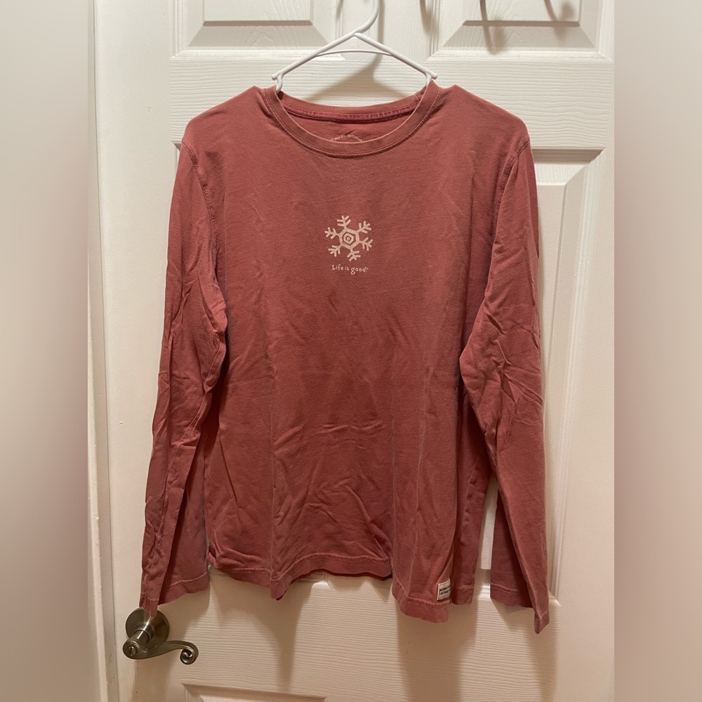 VINTAGE life is good long sleeve T-shirt
